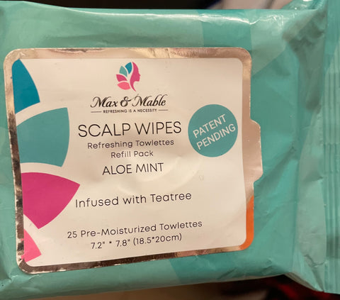 Max & Mable Scalp Wipes